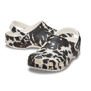 Crocs Classic Pop animal clog Clalk/multi koprint - 214153-OPZ