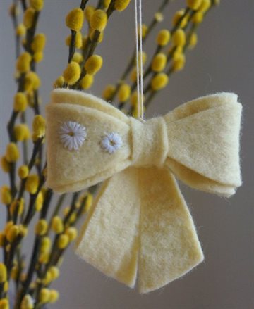 GAMCHA SLØJFE LYSEGUL - 3013