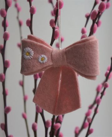  GAMCHA SLØJFE LYSERØD - 3013L