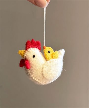 GAMCHA  OPHÆNG HVIDE HØNE MED KYLLING - 3035