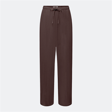 ONLY SIESTA MW PULL-UP LINEN BL PNT BLACK COFFEE - 15322263