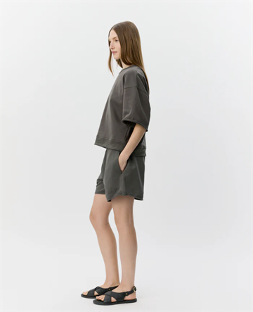 SOFIE SCHNOOR ELOISESW SHORT SLEEVE SWAETSHIRT WARM STONE - S262200