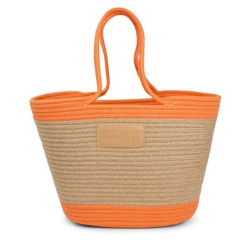LOVELIES FLAMENCON  BEACH BAG MEDIUM ORANGE PARADISE - FLA1933