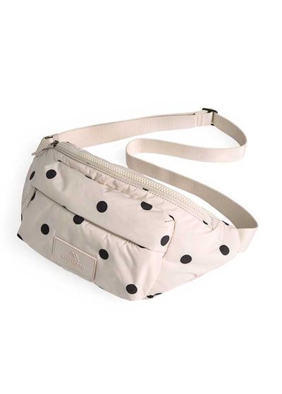 MARKBERG FAME BUM BAG RECYCLED TASKE POLKA DOT CREME - 4931RPV