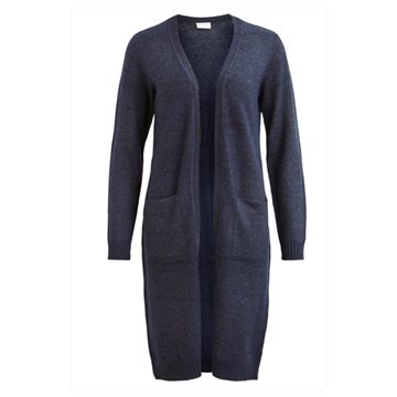 VILA RIL TOTAL ECLIPSE LONG STRIK CARDIGAN - 14042770