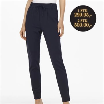 ONLY POPTRASH BUKSER NIGHT SKY (MØRKEBLÅ) - 15115847