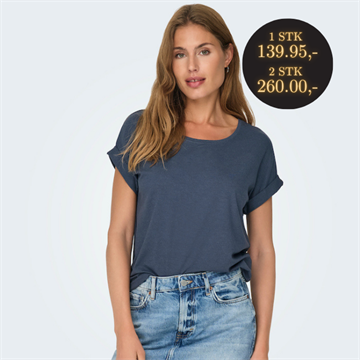 ONLY MOSTER OMBRE BLUE T-SHIRT - 15106662