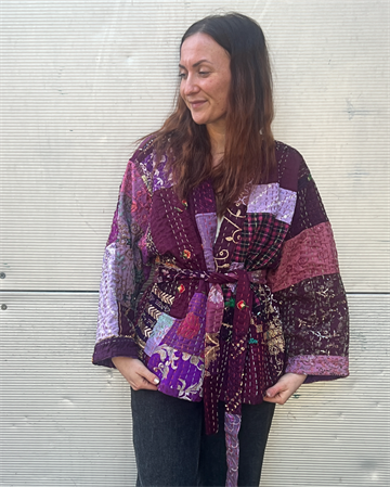 WAUW GITTE JACKET PURPLE - 10009