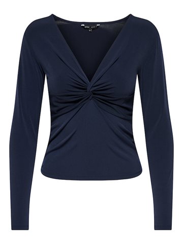 ONLY LONE LIFE L/S KNOT TOP NOOS JRS NIGHT SKY - 15379511 
