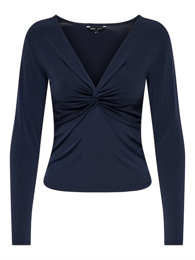ONLY LONE LIFE L/S KNOT TOP NOOS JRS NIGHT SKY - 15379511 