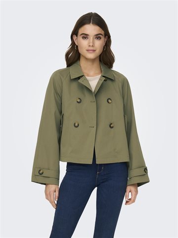 ONLY APRIL SHORT TRENCHCOAT OTW NOOS ALOE - 15274982