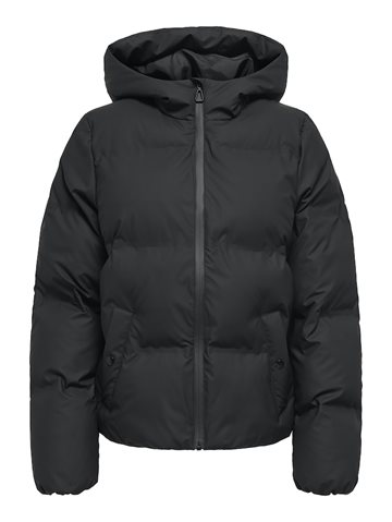 ONLY LEA RAIN PUFFER SHORT BLACK - 15349737