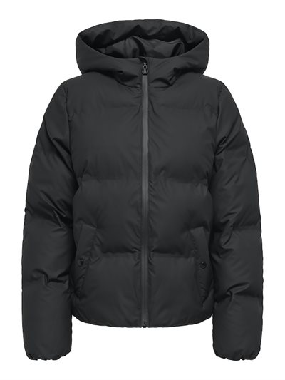 ONLY LEA RAIN PUFFER SHORT BLACK - 15349737