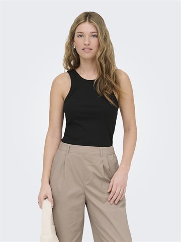 ONLY VAL 2-WAY TANK TOP JRS NOOS BLACK - 15371705
