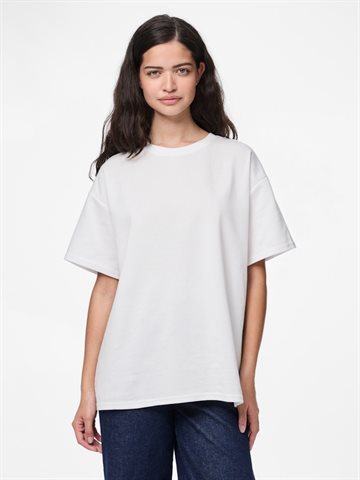 PIECES SKYLAR OVERSIZED T-SHIRT BRIGHT WHITE- 17146654