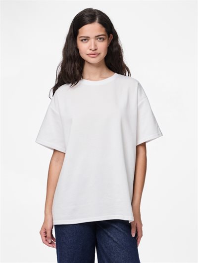 PIECES SKYLAR OVERSIZED T-SHIRT BRIGHT WHITE- 17146654