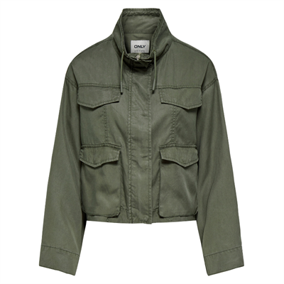 ONLY ZANZI LIFE SHORT JACKET SMOKEY OLIVE - 15371406