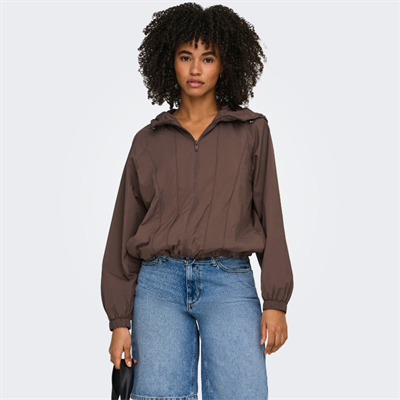 ONLY LARA PIPING JACKET OTW CHOCOLATE MARTINI - 15371407