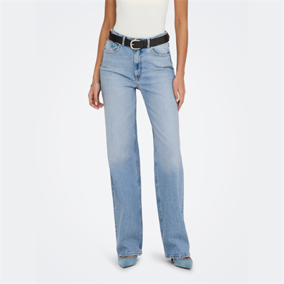 ONLY JUICY HW WIDE LEG DNM REA365 MEDIUM BLUE DENIM - 15234743