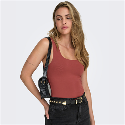 ONLY EA S/L 2- WAYS FIT TOP SPICED APPLE - 15278090