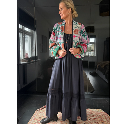 WAUW ELBA DRESS BLACK 10194