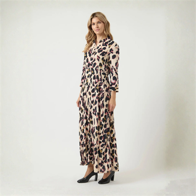 Yas Savanna long shirt dress mellow rose liro print - 26022663