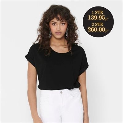 ONLY MOSTER BLACK T-SHIRT - 15106662