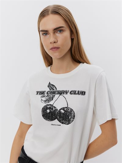SOFIE SCHNOOR ZENA SNOW WHITE T-SHIRT - S251435
