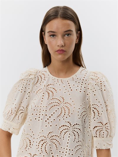 SOFIE SCHNOOR ASHLASW BLOUSE OFF WHITE - S252230