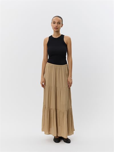 SOFIE SCHNOOR ALVILDASW SKIRT BROWN - S252305