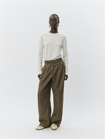 SOFIE SCHNOOR SAISW KNIT STRIK OFF WHITE - S254225