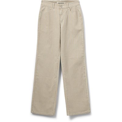 SOFIE SCHNOOR LUCCA JEANS CAMEL STRIBED JEANS - SNOS665