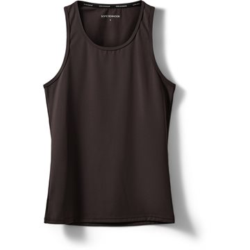 SOFIE SCHNOOR JANET SPORT TOP DARK BROWN - 1037