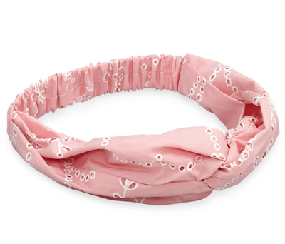  SUI AVA FLORAL BRODERIE TWIST HEADBAND - STRAWBERRY - SA2601171