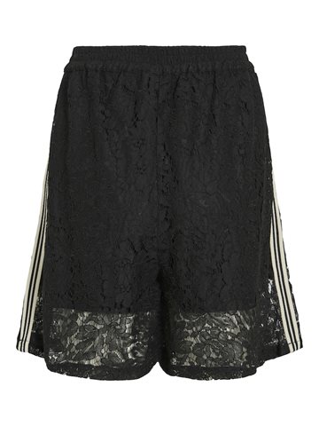 VILA OLINE HW LACE SHORTS BLACK - 14114792