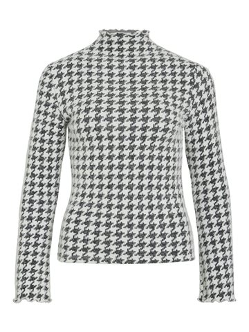 VILA ENSA L/S HIGH NECK TOP/KA CLOUD DANCER - 14115050