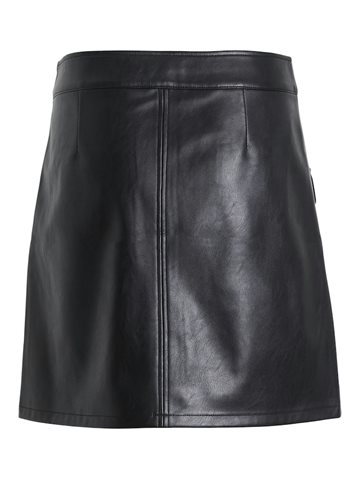 VILA PROUD RW SHORT SKIRT BLACK - 14107800