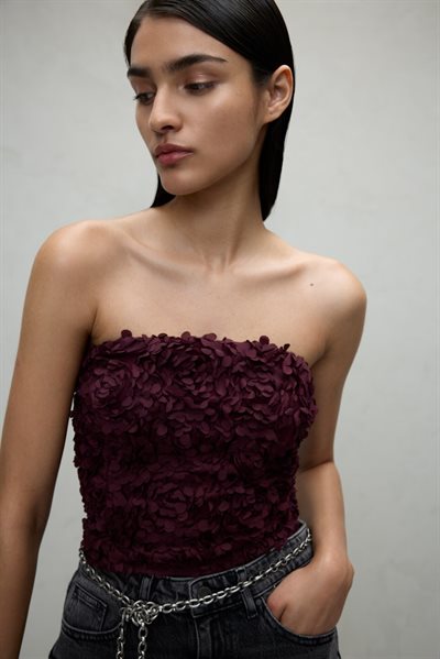 VILA ROSIE BANDEAU TOP FIG- 14110738