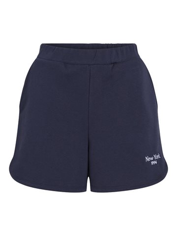 VILA HOLLIE HW SWEAT SHORTS NAVY BLAZER - 14112090