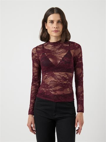 YAS LACEY LS LACE TOP S. NOOS PORT ROYALE - 26039992