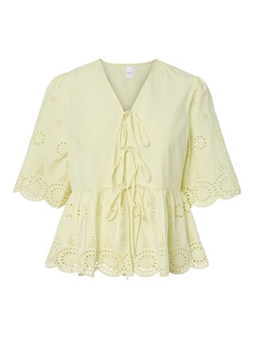 YAS CORNELIA 2/4 TIE TOP S. ANISE FLOWER - 26034101