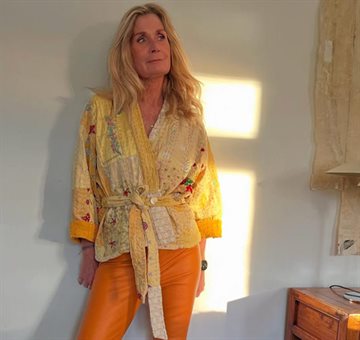 WAUW GITTE JACKET YELLOW - 10009