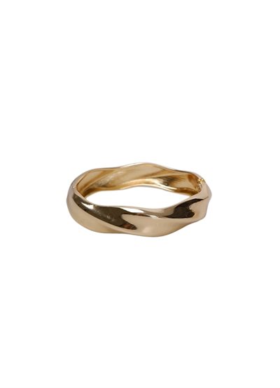 BLACK COLOUR MIRABEL BRACELET GOLD COLOURED - 4482
