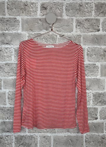 CABANA LIVING CASH STRIPE  RED - 24114