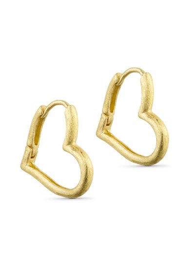 PURE BY NAT ESMEE HEART ØRERING G/B - 45846