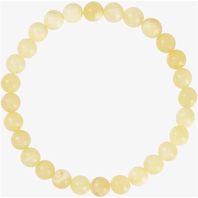 WOLFF JEWELRY JALLE PEARL BRACELET LIGHT YELLOW- 1236