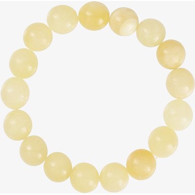 WOLFF JEWELRY JUSI PEARL BRACELET LIGHT YELLOW - 1235
