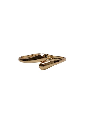 BLACK COLOUR IZETTE BRACLET GOLD COLOURED - 4442