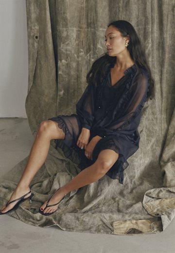 LOVE & DIVINE KJOLE LOVE 1359 NAVY 