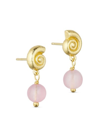 PURE BY NAT GOLD SHELLA EARRING - 45912